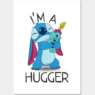 I'm a hugger Posters and Art